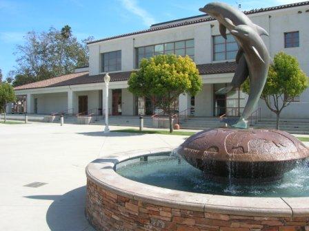 Aliso Hall and Fountain